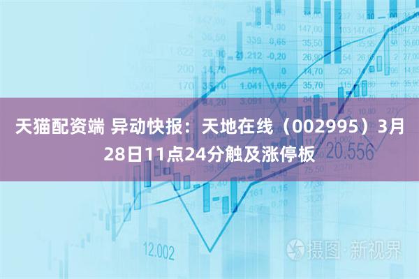 天猫配资端 异动快报:天地在线(002995)3月28日11点24分触及涨停板